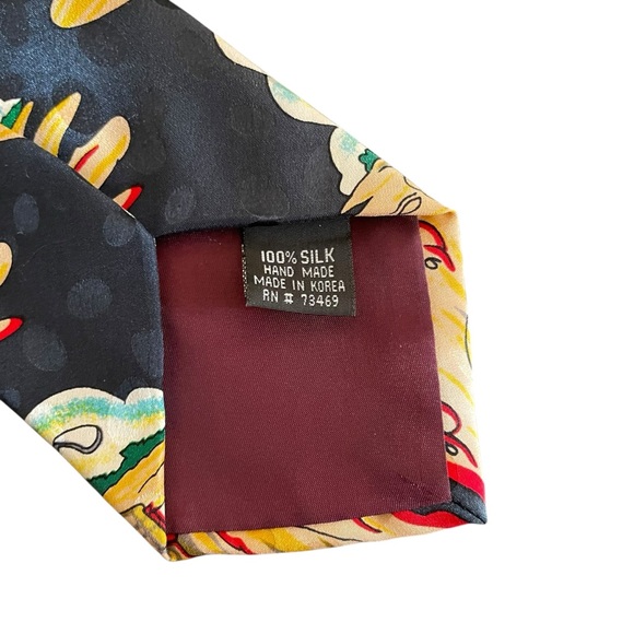 Looney‎ Tunes Mania Silk Tie Golf Theme Vintage - Picture 6 of 6